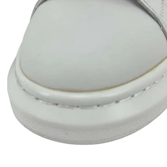 Alexander McQueen | Women's Pelles Gomma Sneaker | White, Pink & Red | Size 38 - Picture 9 of 9